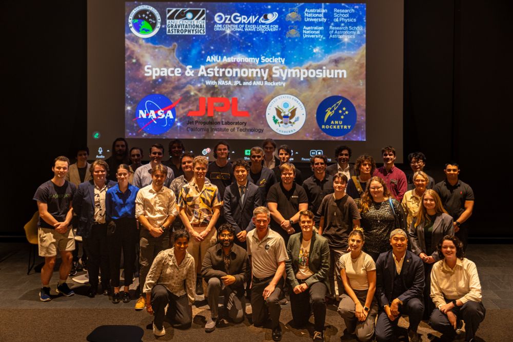 The Local Organizers Group photo of the ANU Astronomy Society Space and Astronomy Symposium