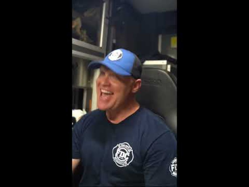If AEDs were voice activated #ems #shock #firefighter