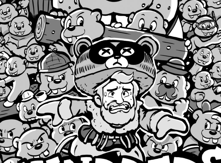Hundreds of Beavers Shirt Design