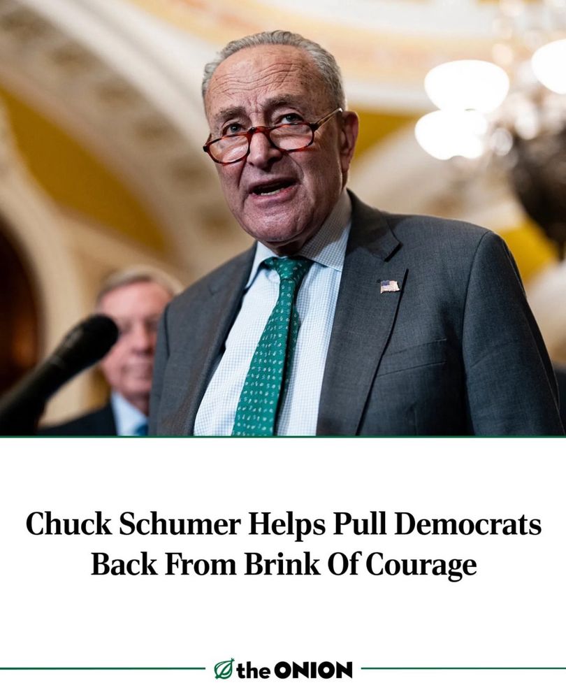 Chuck Schumer Helps Pull Democrats
Back From Brink Of Courage