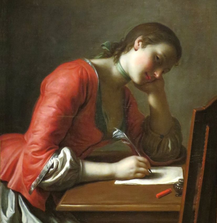 
Pietro Antonio Rotari (1707-1762) Carta de amor