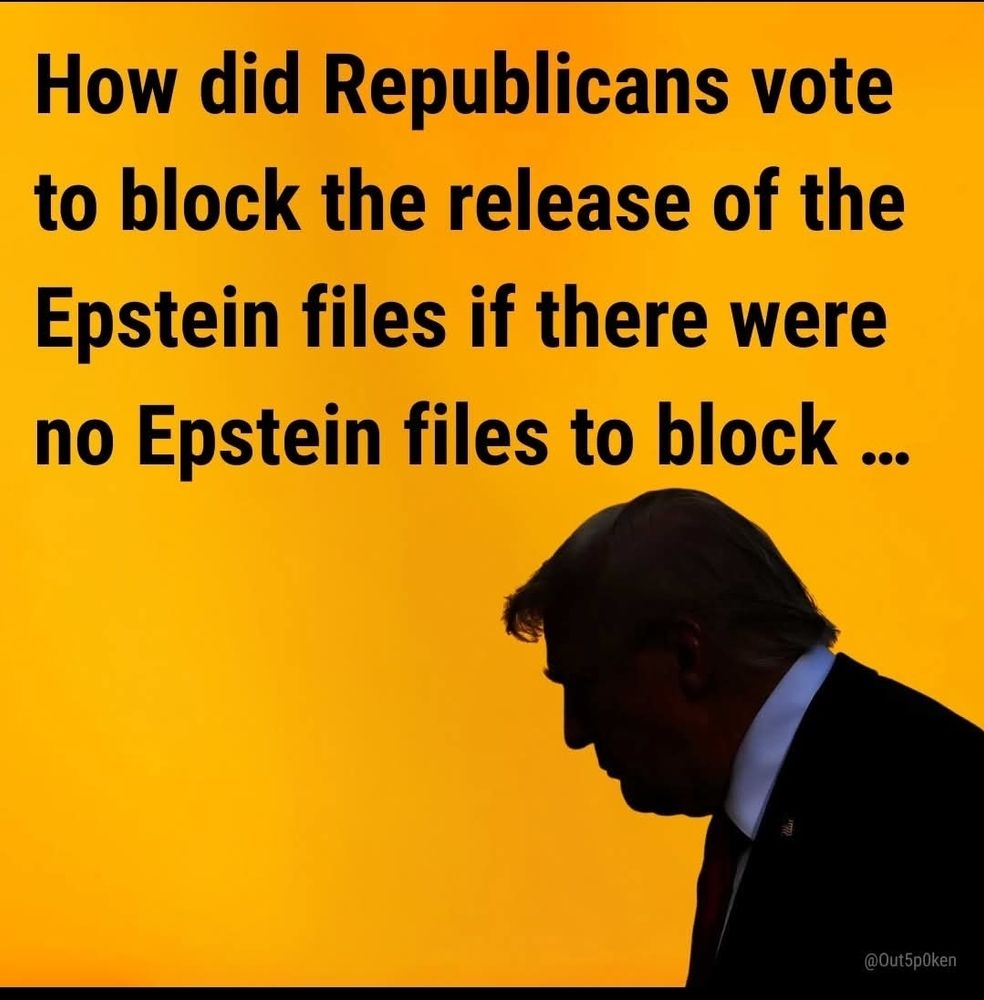 How did Republicans vote to block the release of the Epstein files if there were no Epstein files to block?
