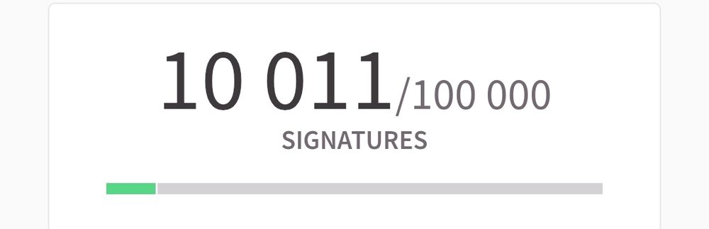 Pétition pour taxer les riches : 10 011 signatures 