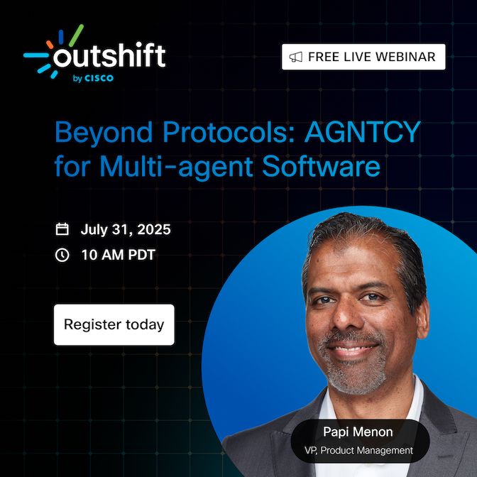Outshift AGNTCY Webinar on 7/31