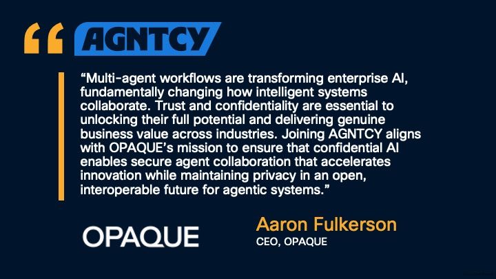 AGNTCY Partner OPAQUE