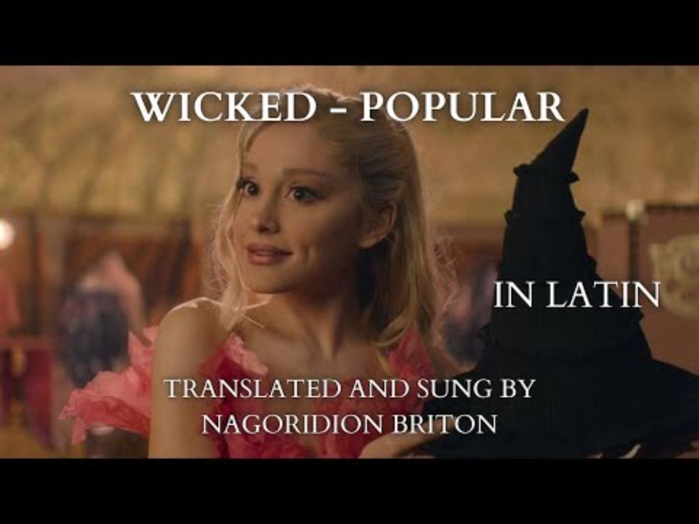 Popular IN LATIN (Wicked cover) - "favorabilis"