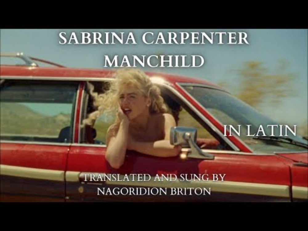 Manchild IN LATIN (Sabrina Carpenter cover) - "semivir"