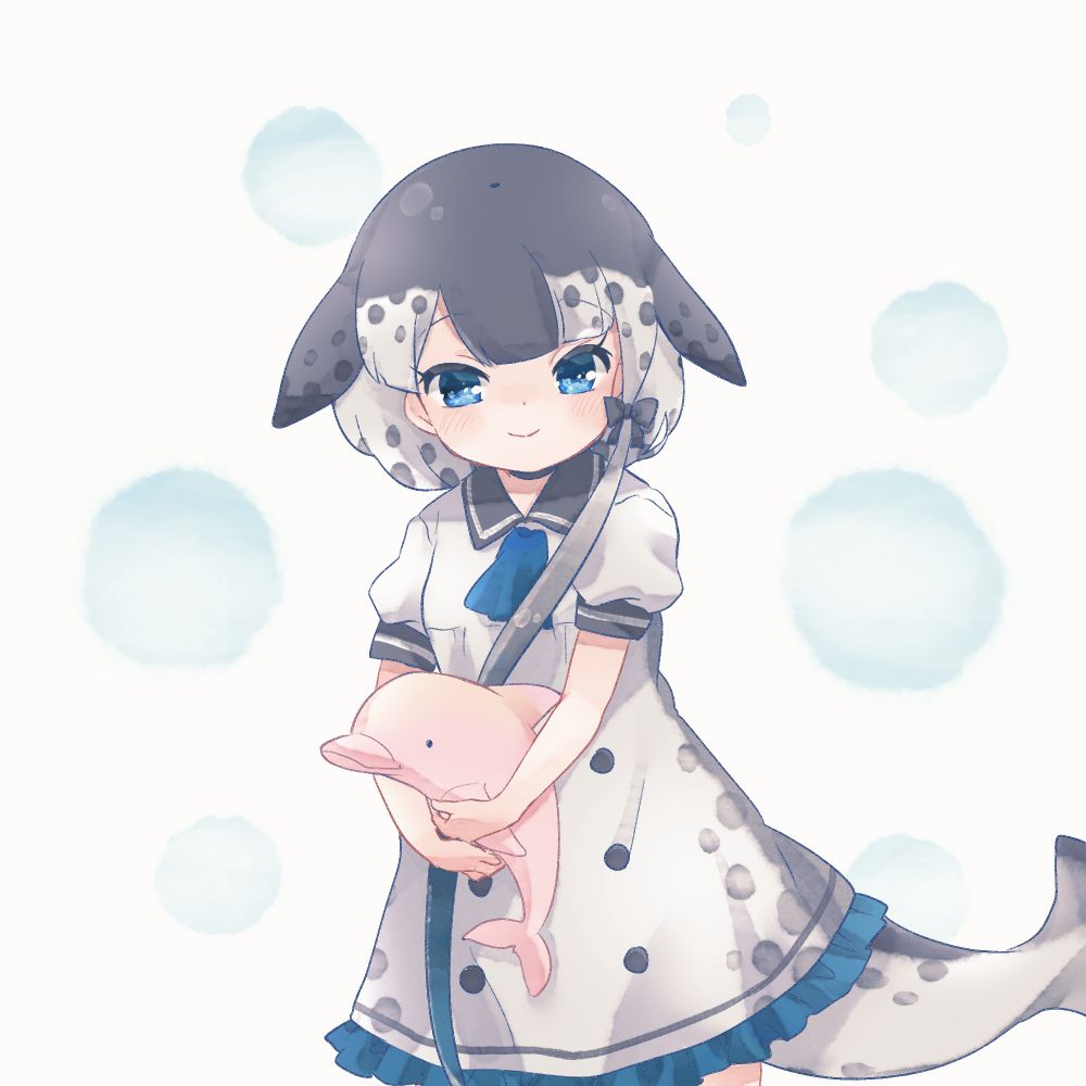 けものフレンズのイッカクちゃんのファンアートです