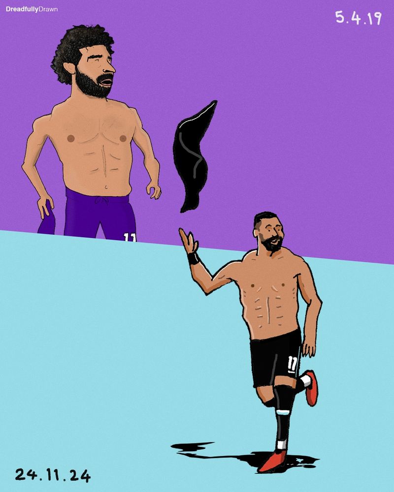 Salah scores at St Mary's