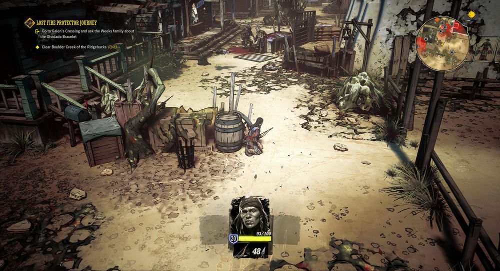 Capture d'écran de Weird West