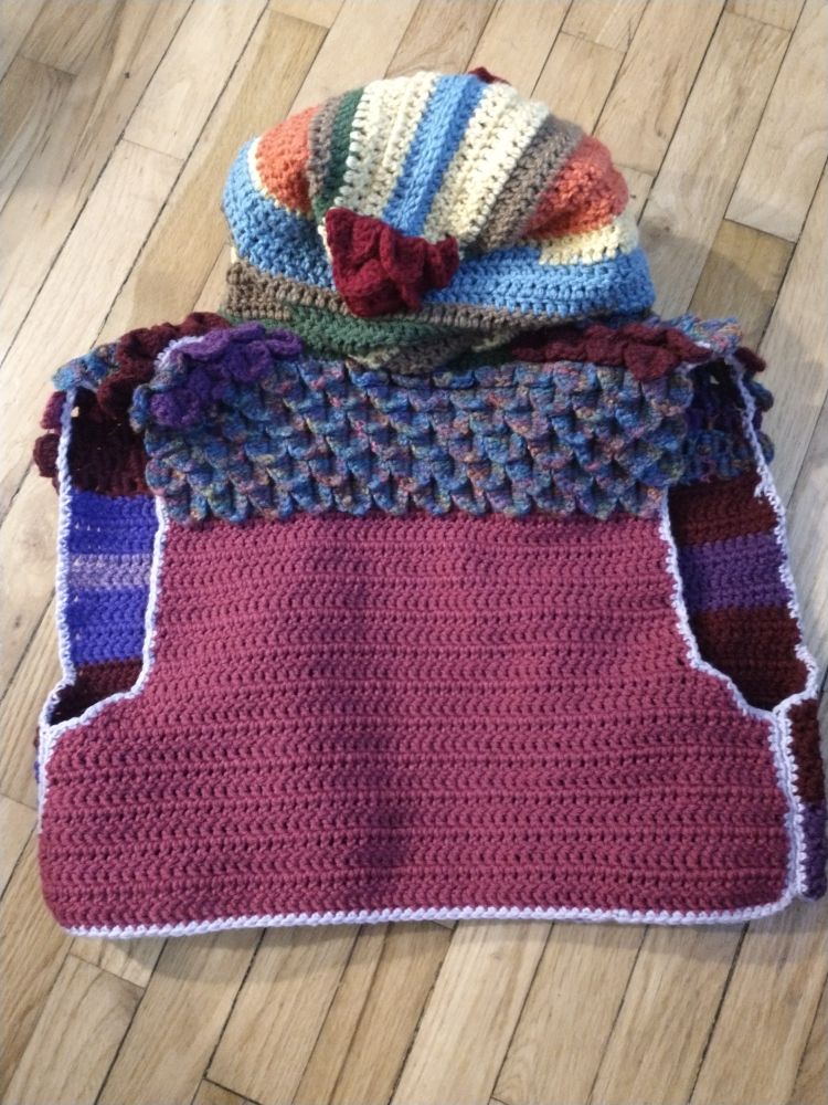 The back of the same garment