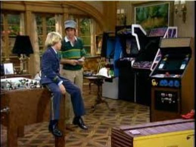 A screenshot from the television series, 