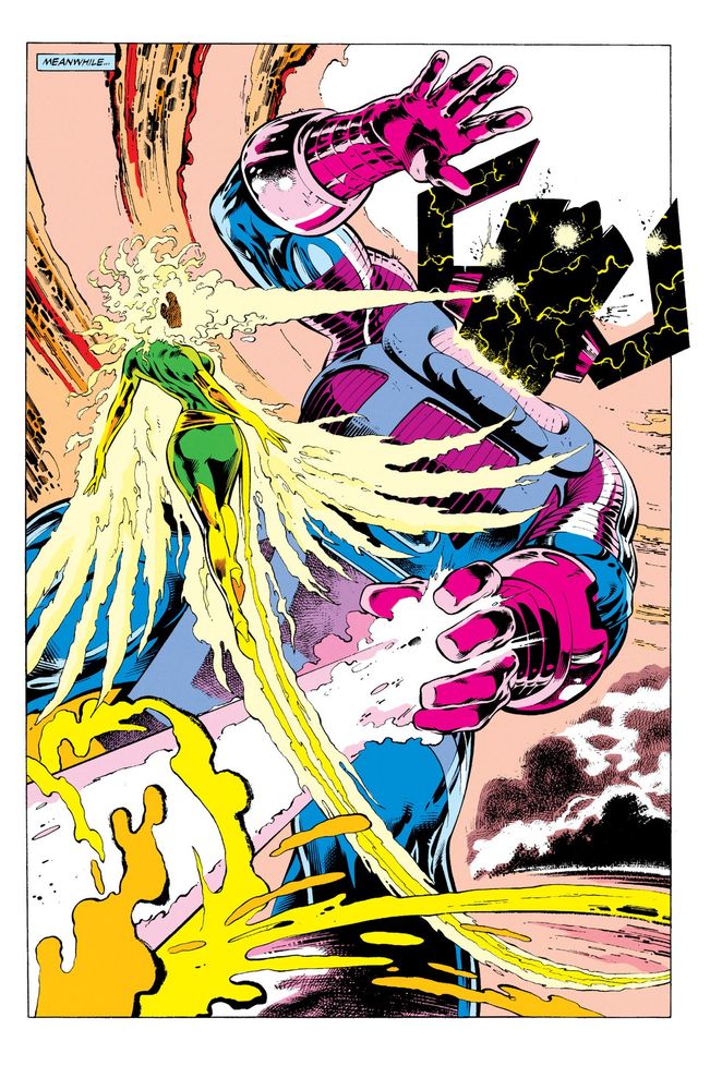 Rachel Summers soloing Galactus.