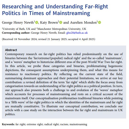 Article title and abstract