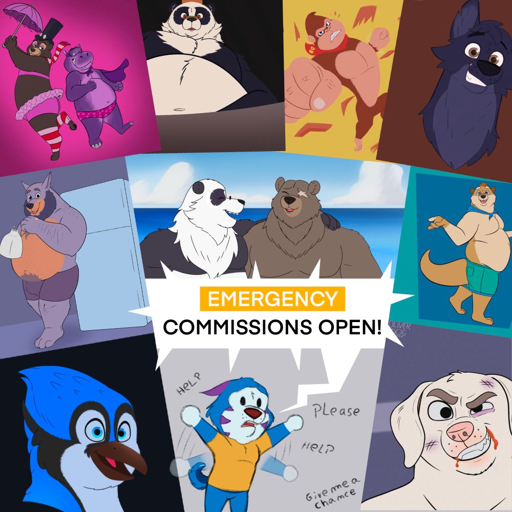 Please read the information I leave next to the prices carefully. I accept a payment plan where you can pay half for the sketch and the other half to finish the drawing. Thank you. Uwu

COMISIONES DE EMERGENCIA
Buenos días a todos, por cuestiones personales fuera de mi control debo anunciar comisiones de emergencia, por favor les pido que si tienen la oportunidad de darme una pata con esto o y si pueden compartirlo les agradecería mucho. Lean atentamente la información que dejo al lado de los precios y acepto plan de pago donde pueden pagar la mitad por el boceto y la otra mitad para terminar el dibujo. Gracias. Uwu