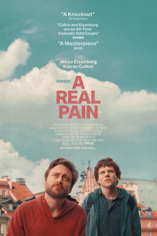 A poster for “A Real Pain”