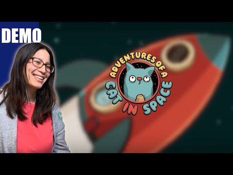 A musical point & click! | Adventures of a Cat in Space (demo) Playthrough
