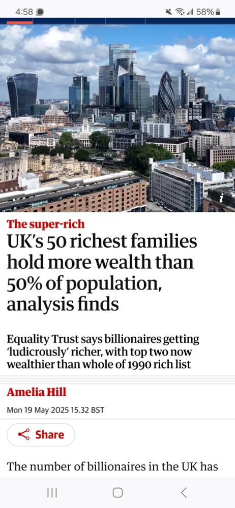 Massive rise in wealth inequality found.