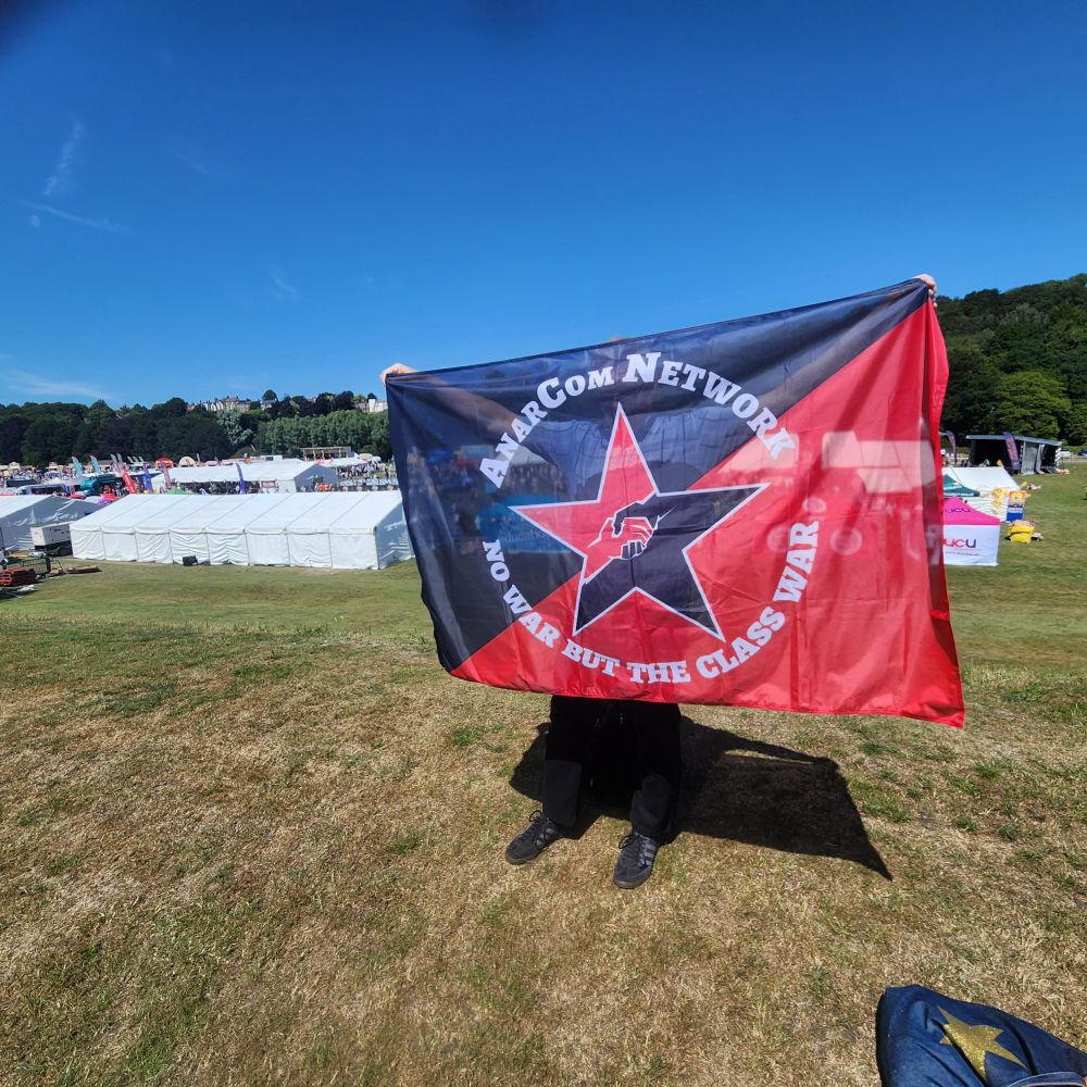 ACN flag at Durham Miners' Gala