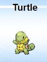 Pokémon fusion screenshot of squirtle and turtwig called turtle