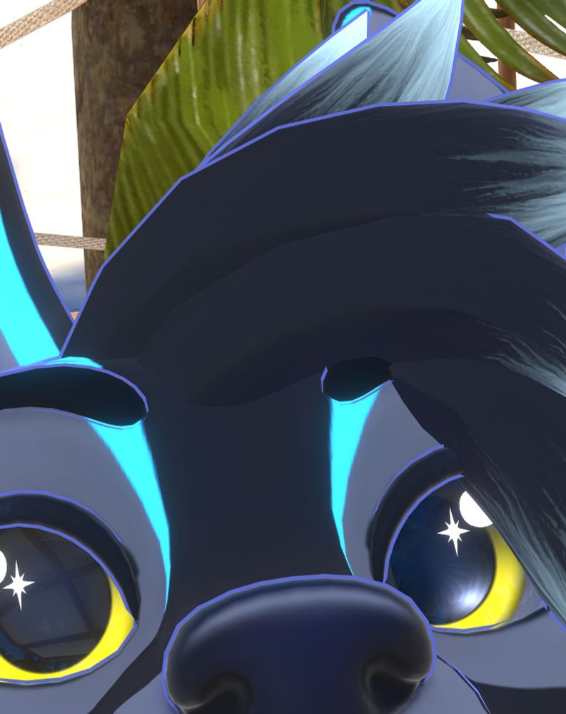 Close up of Ikodo trying to see if you have games on your phone