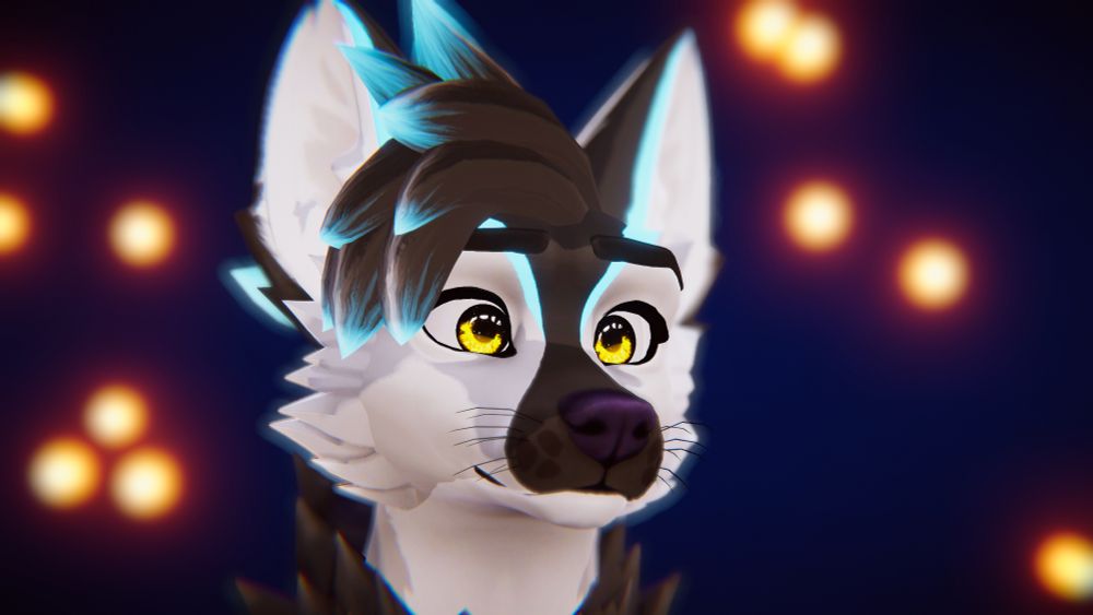 Portrait of Ikodo as a Toscanine avatar, smiling