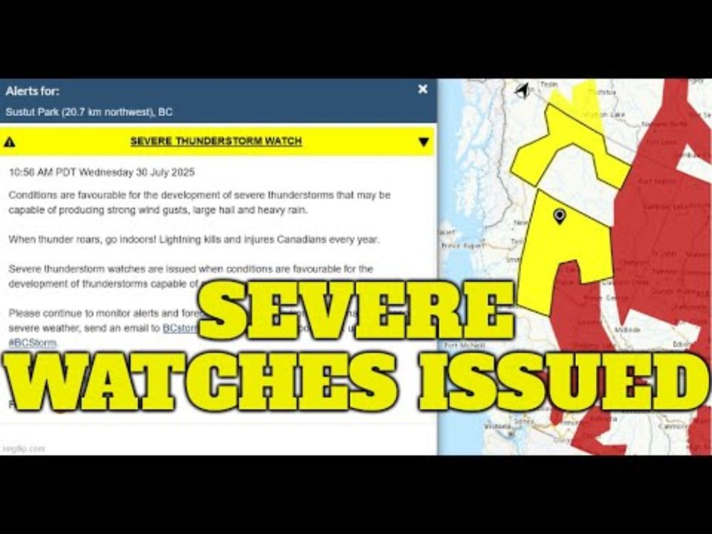 Severe Storm Watches Already Issued For Northern British Columbia!!