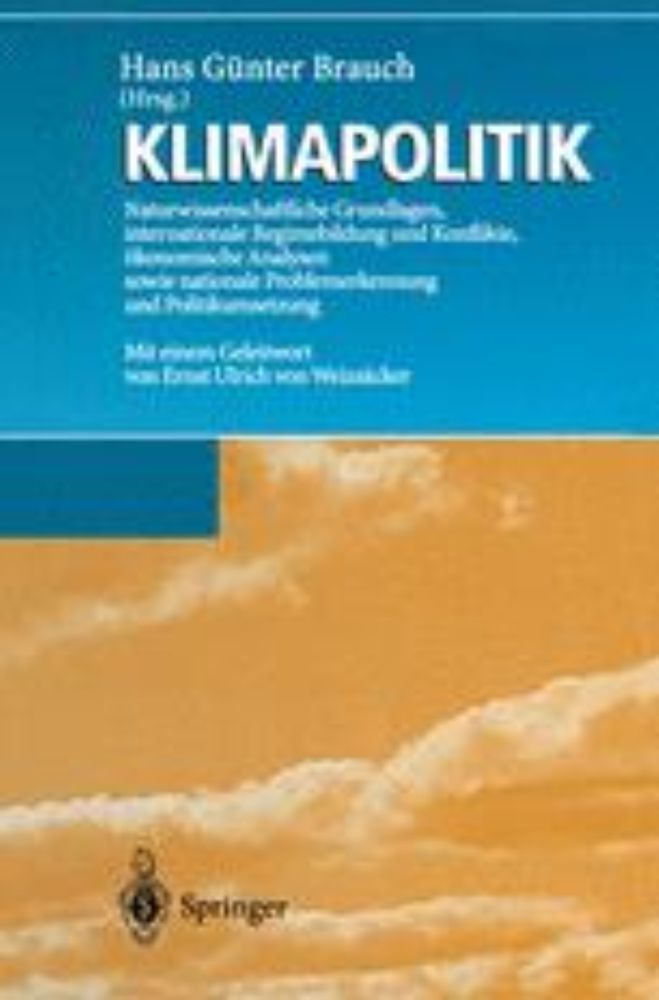 Internationale Klimapolitik, Klimaaußen und Klimainnenpolitik — konzeptionelle Überlegungen zu einem neuen Politikfeld