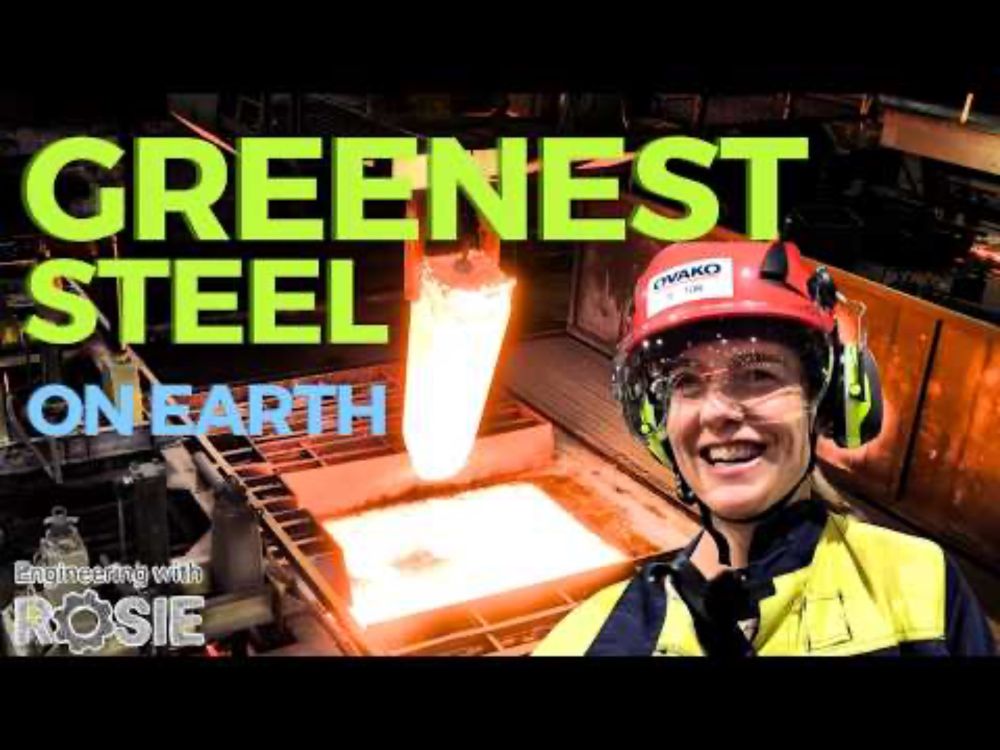 Steel Reinvented: Inside the World’s First Plant to Burn No Fossil Fuels [Tour]
