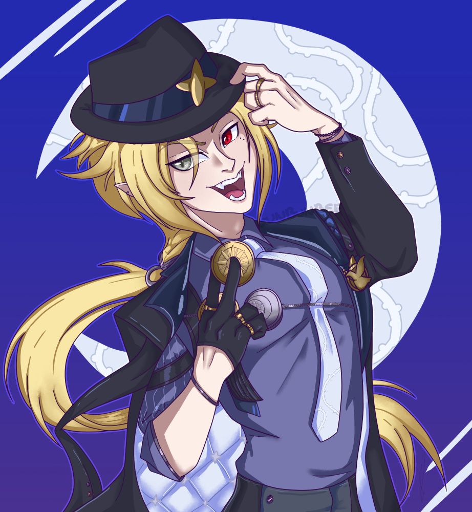 Hugo Vlad from Zenless Zone Zero bday fanart [Aug20]