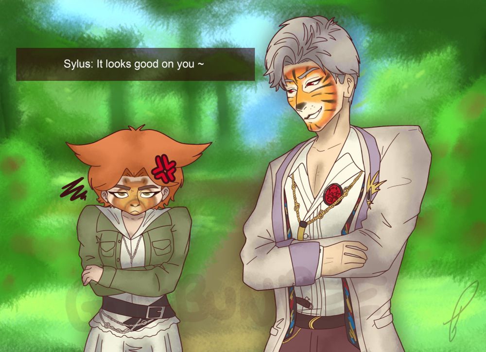 Sylus Birthday facepaints comic Part 2