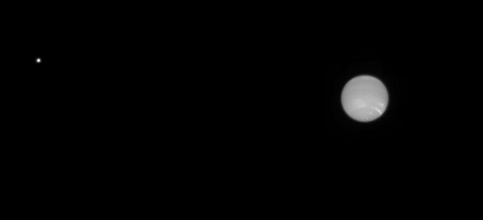 Triton and Neptune from STIS