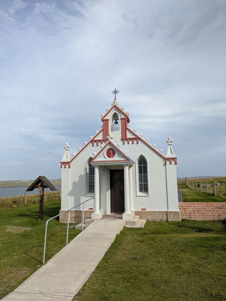 The Italian Chapel.