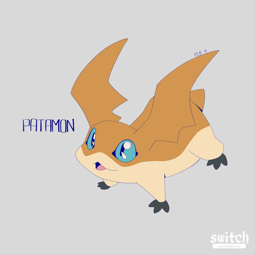 #furryart #switchart #digimon