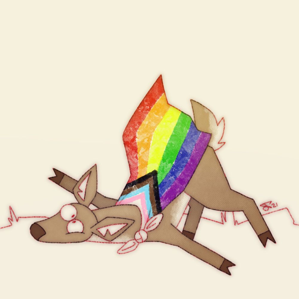 #switchart #furryart another gay deer
