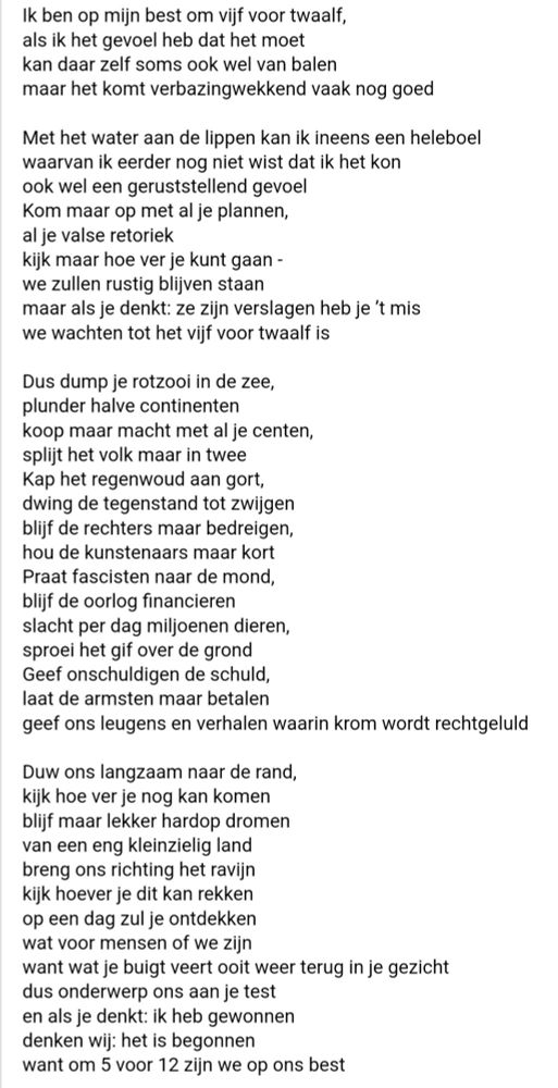 Laatste stuk uit de eindejaar conference van Pieter Derks. Helaas te lang om over te typen.