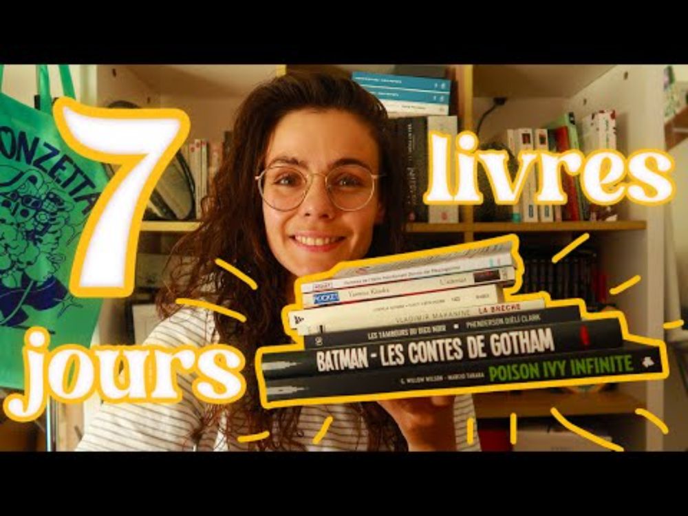 7️⃣📚 vlog lecture : 7 jours 7 livres