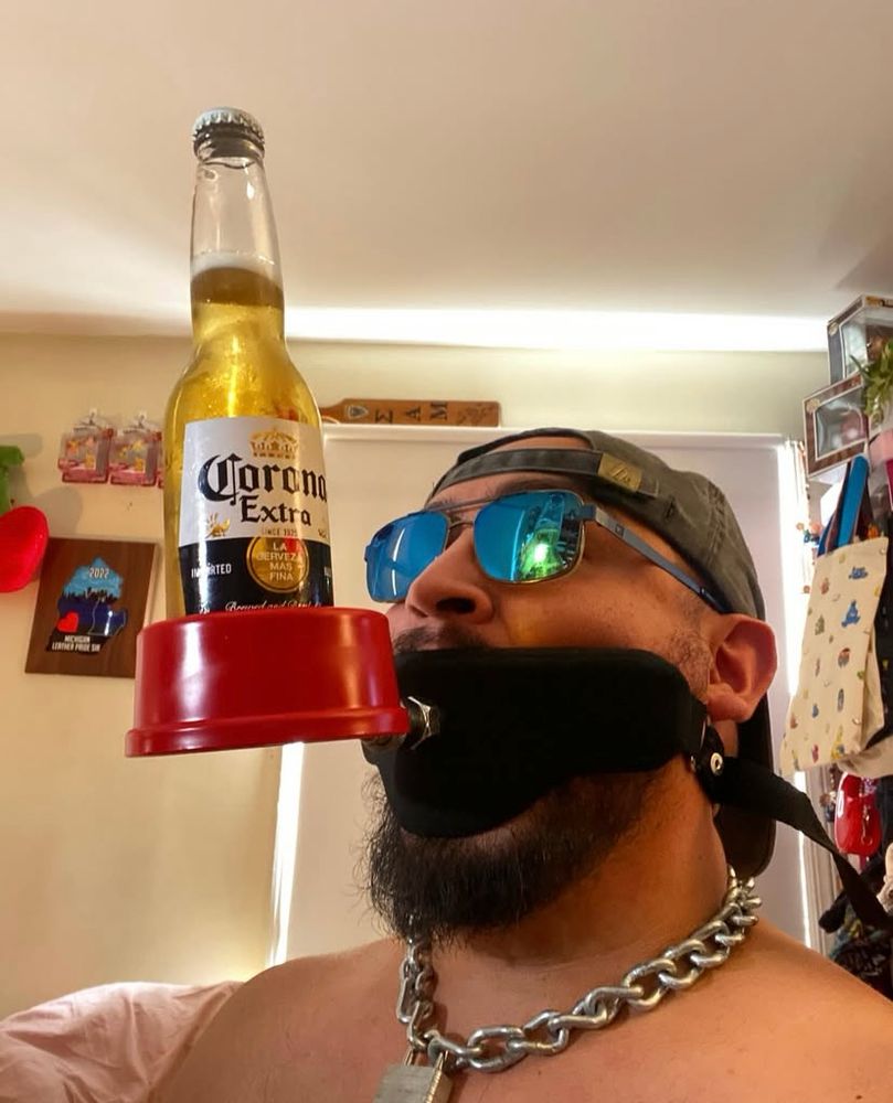 Bound4Bondage cup holder gag 