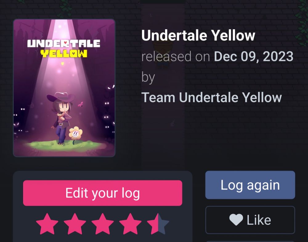 Undertale Yellow 