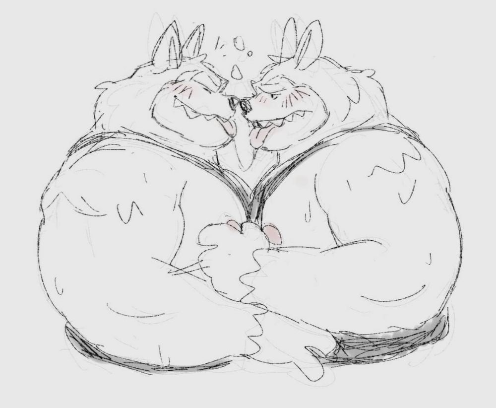 bara labubus kissing