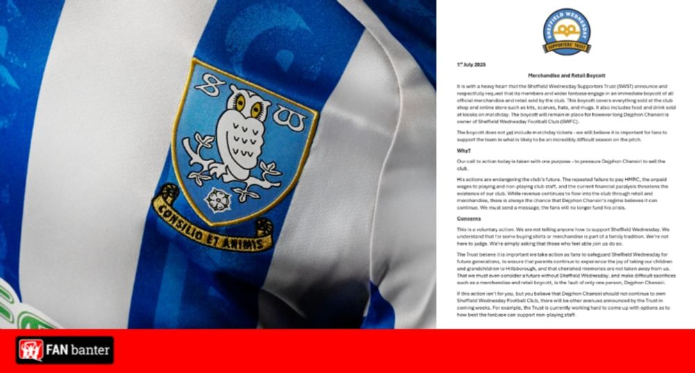 Fans disgusted at the cost of Sheffield Wednesday's new kits for the 2025/26 season - Fan Banter