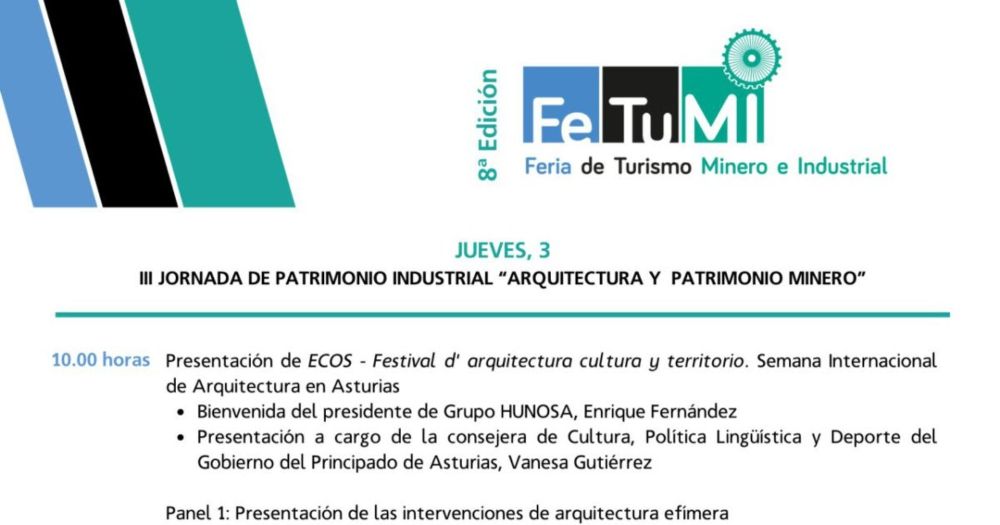 8ª Edición Feria de Turismo Minero e Industrial (FETUMI).