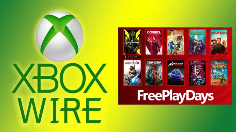 Xbox Wire – 10 Jogos Grátis no FreePlayDays ⋆ Nós Nerds