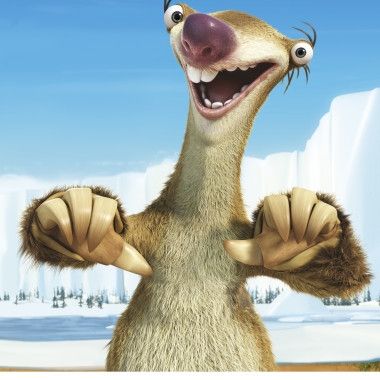 That weird sloth of the movie ice age 