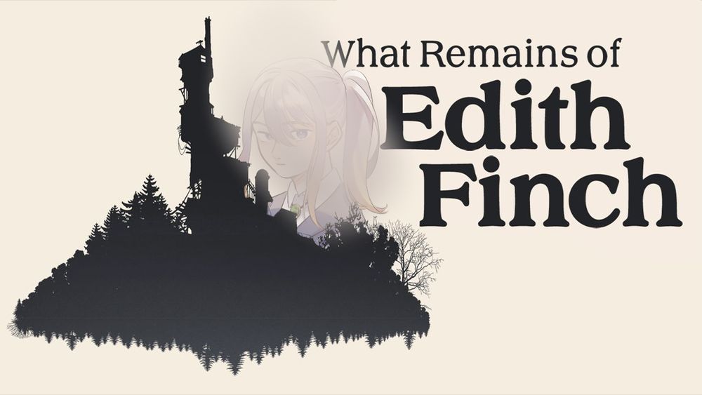 What remains of Edith Finch cover, but with a faint chef behind the silhouette
