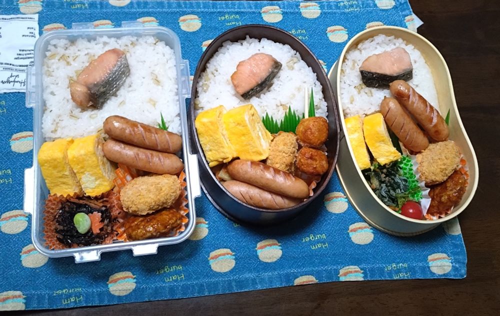 久しぶりに3人分作りました