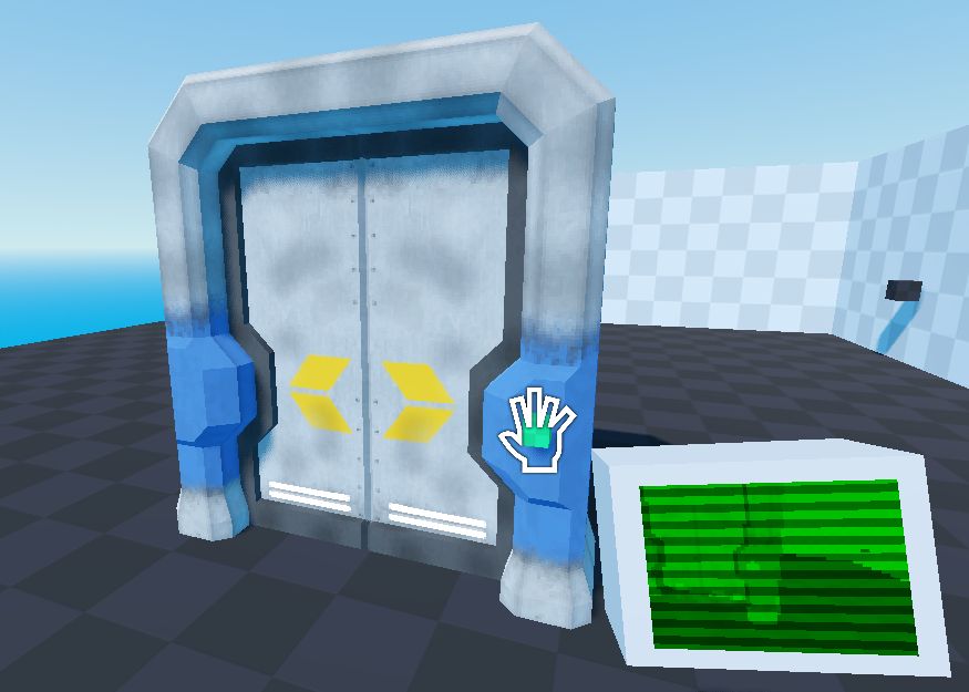 Screenshot of a really cool looking door