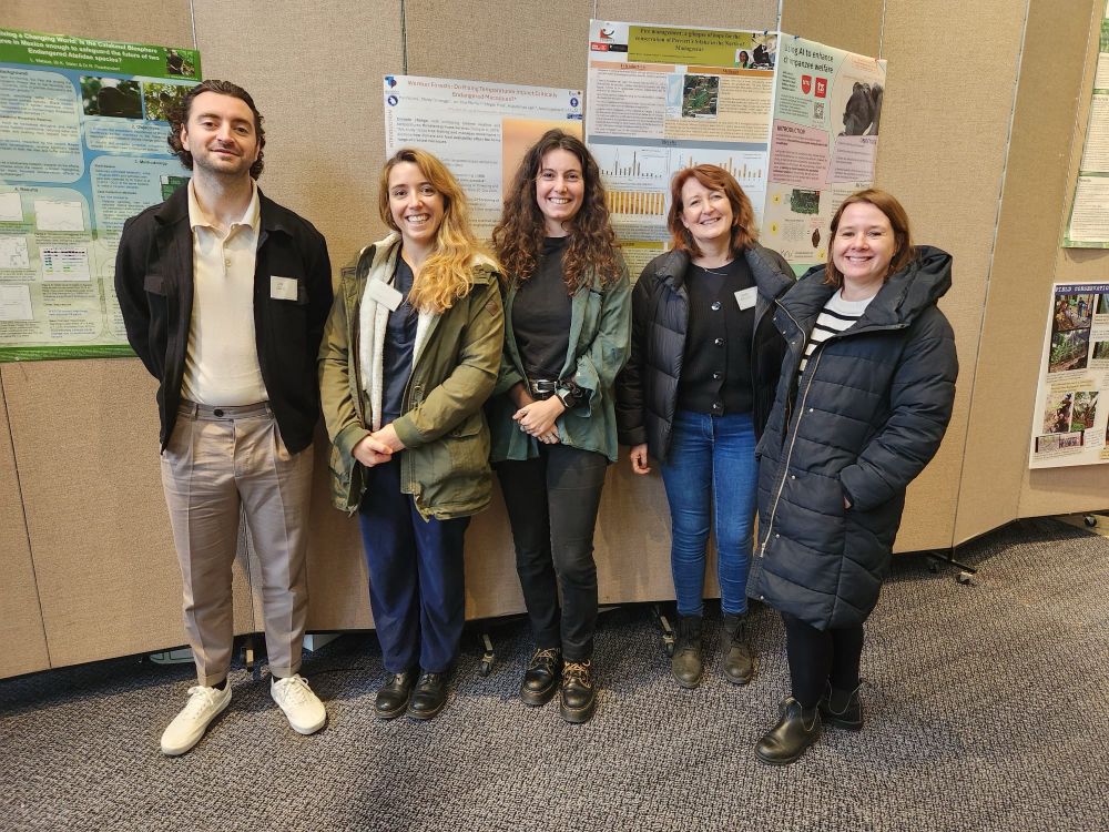 Luke Collins, Louise Loyant, Sarah Salphati, Amanda Bartlett and Marine Joly