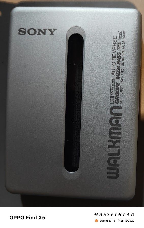 A Sony all Aluminium shelled Walkman WM-EX674