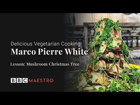Marco Pierre White's Mushroom Christmas Tree - BBC Maestro